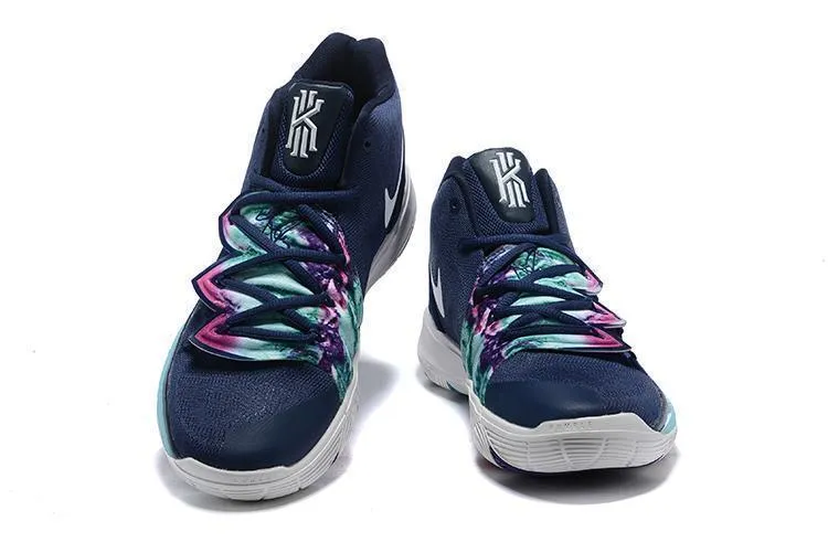 Nike Kyrie 5 Blue Camoplage Men Basketball Shoes !!! CYBER MONDAY SALE !!!