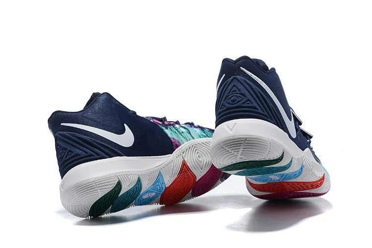 Nike Kyrie 5 Blue Camoplage Men Basketball Shoes !!! CYBER MONDAY SALE !!!