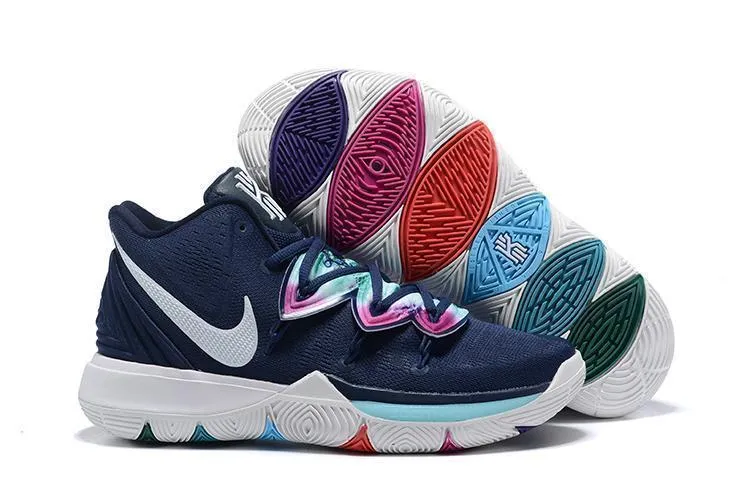 Nike Kyrie 5 Blue Camoplage Men Basketball Shoes !!! CYBER MONDAY SALE !!!