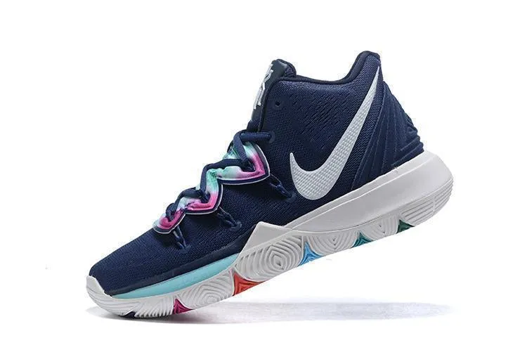 Nike Kyrie 5 Blue Camoplage Men Basketball Shoes !!! CYBER MONDAY SALE !!!