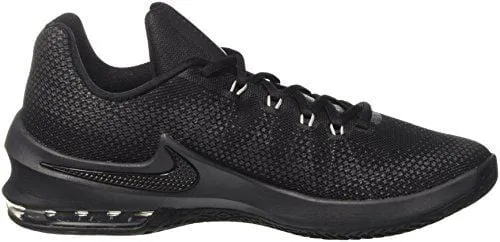 Nike Mens Air Max Infuriate Low Basketball Shoe Black/Anthracite/Dark Grey Size 10.5 M US