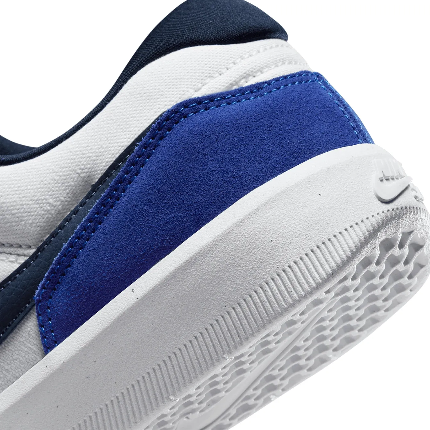 Nike SB Force 58 Shoes - Obsidian /Obsidian - White - Hyper Royal