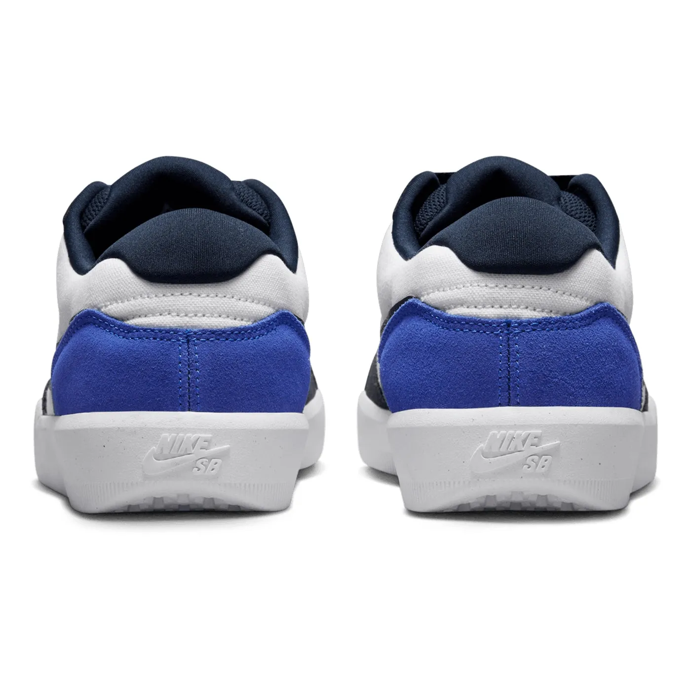 Nike SB Force 58 Shoes - Obsidian /Obsidian - White - Hyper Royal