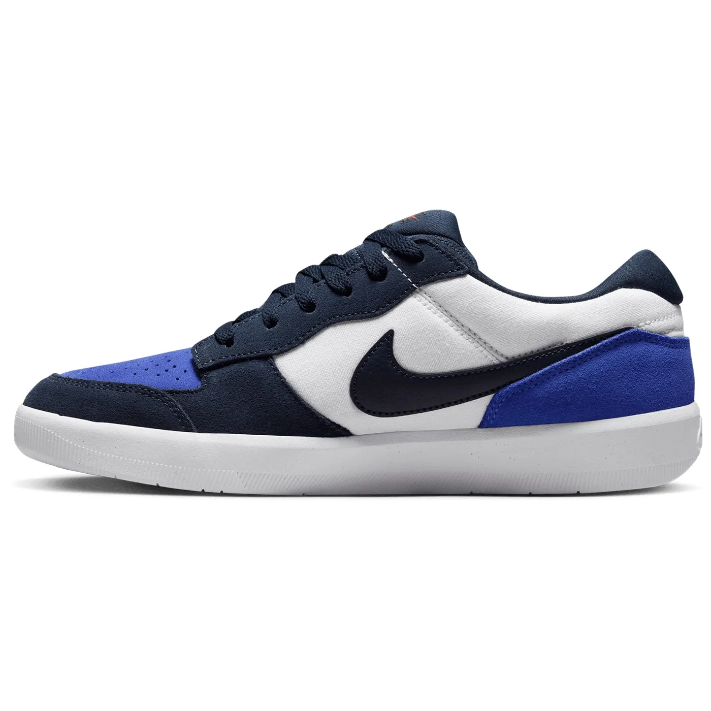 Nike SB Force 58 Shoes - Obsidian /Obsidian - White - Hyper Royal