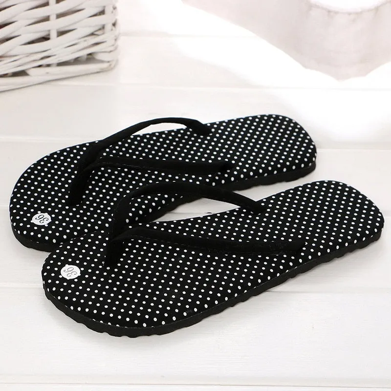 Non-Slip Casual Summer Animal Print Flip Flops