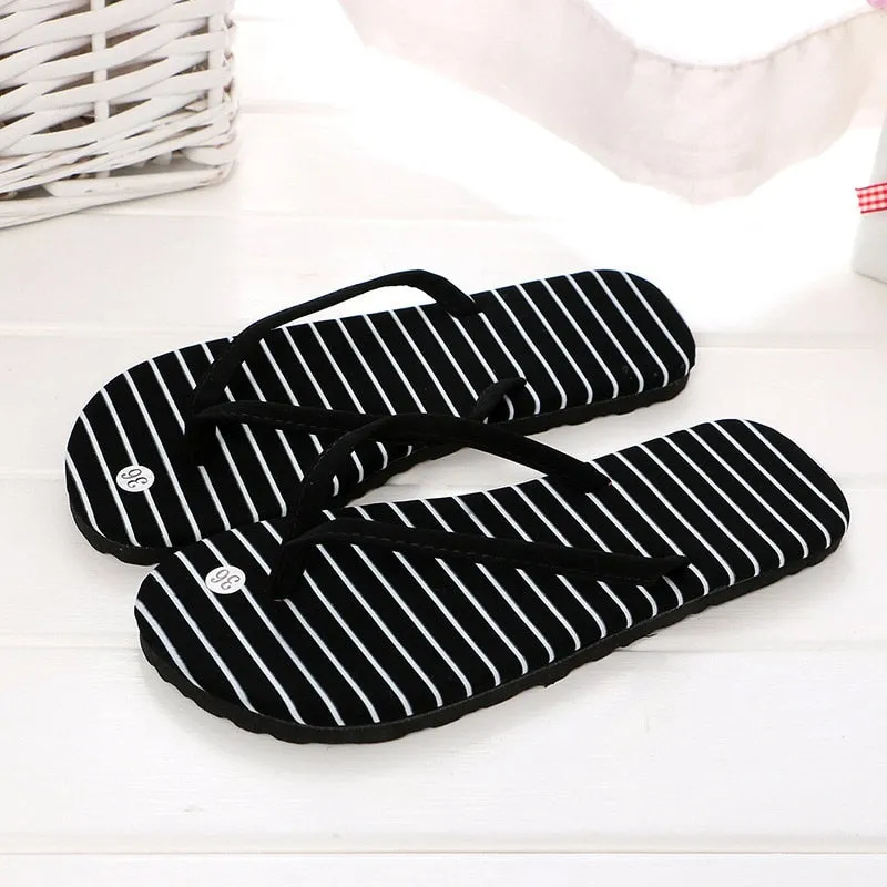 Non-Slip Casual Summer Animal Print Flip Flops