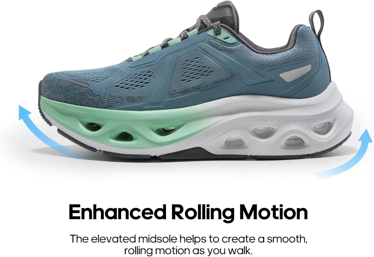 NORTIV 8 Men's Comfortable Walking Shoes MovePropel Athletic Breathable Gym Workout Tennis Jogging Cross Training Non Slip Fashion Running Sneakers