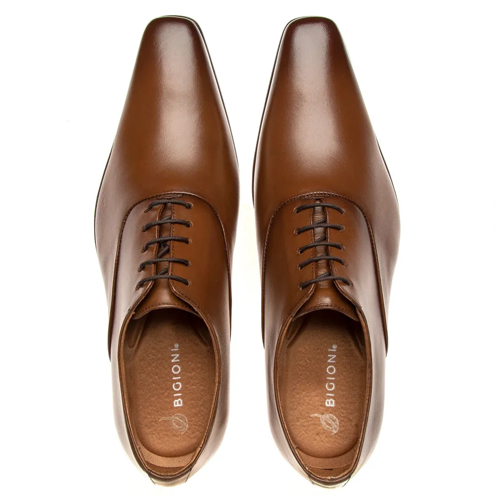 Oxfords Classic Shoes Leather Dress Lace Up Italian Style