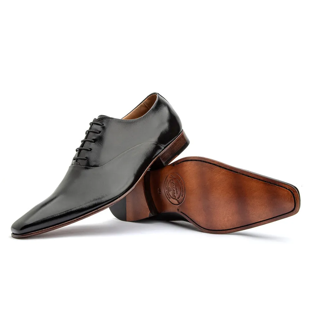 Oxfords Classic Shoes Leather Dress Lace Up Italian Style
