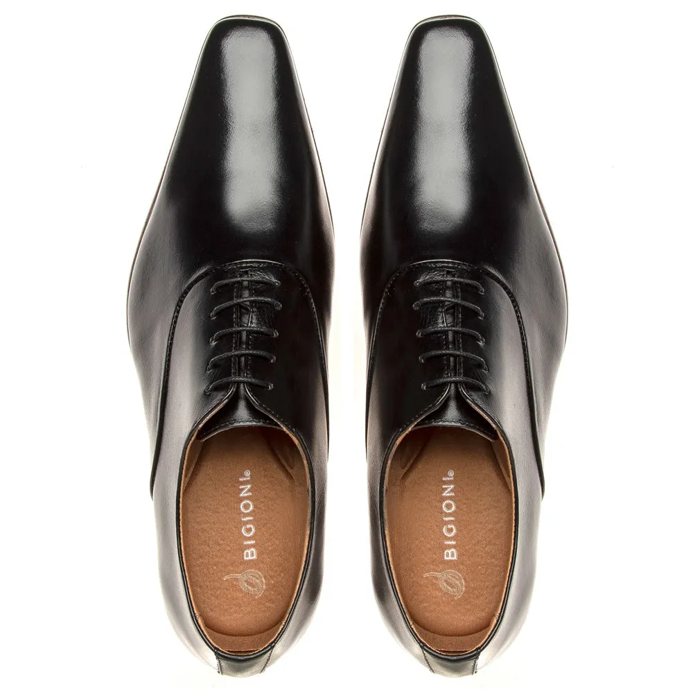 Oxfords Classic Shoes Leather Dress Lace Up Italian Style