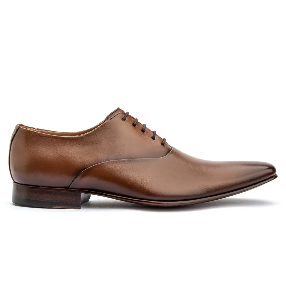 Oxfords Classic Shoes Leather Dress Lace Up Italian Style