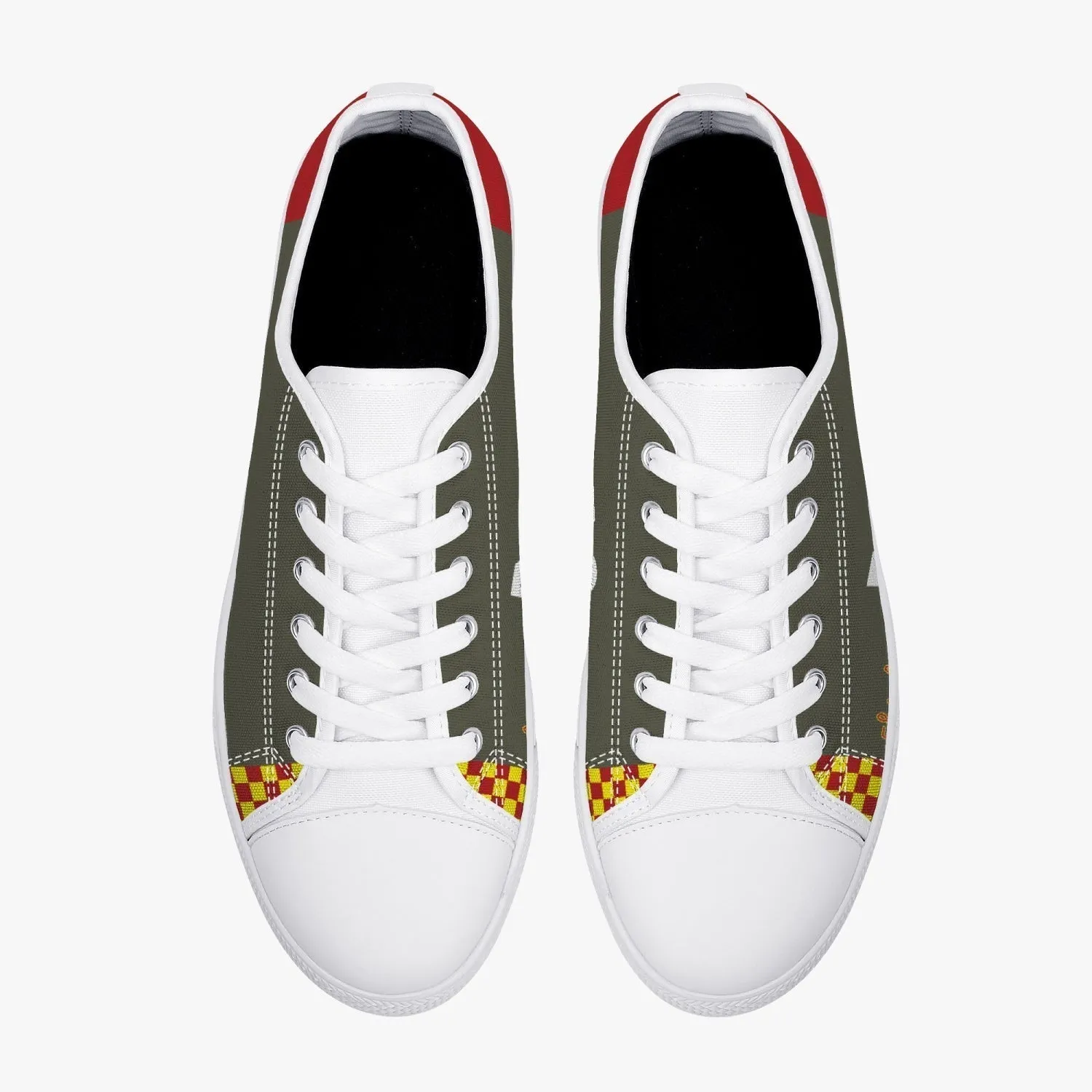 P-51 "Isabel III" Low Top Canvas Shoes