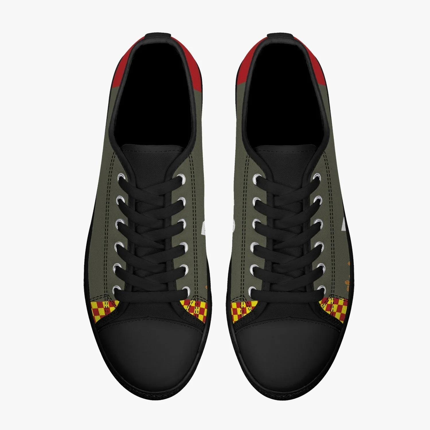 P-51 "Isabel III" Low Top Canvas Shoes
