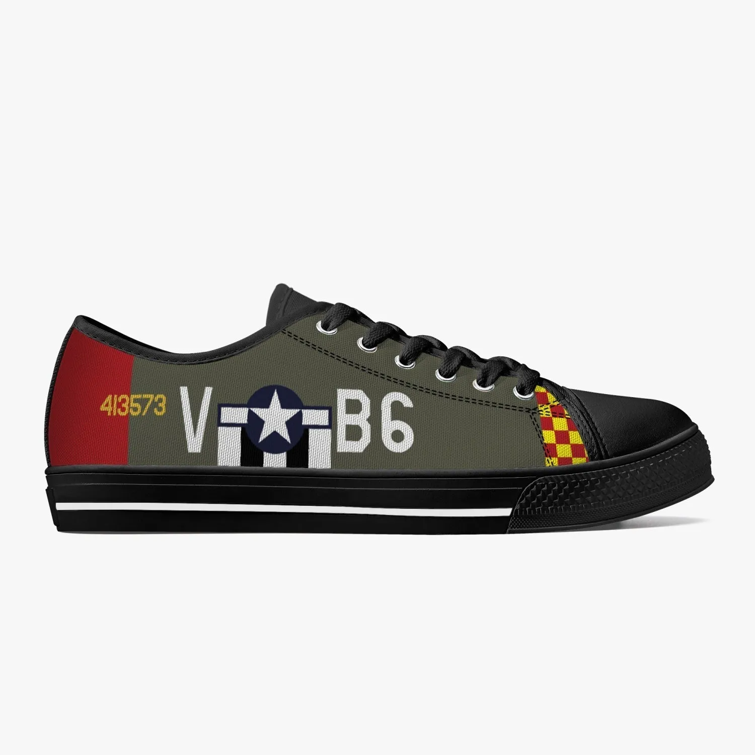 P-51 "Isabel III" Low Top Canvas Shoes