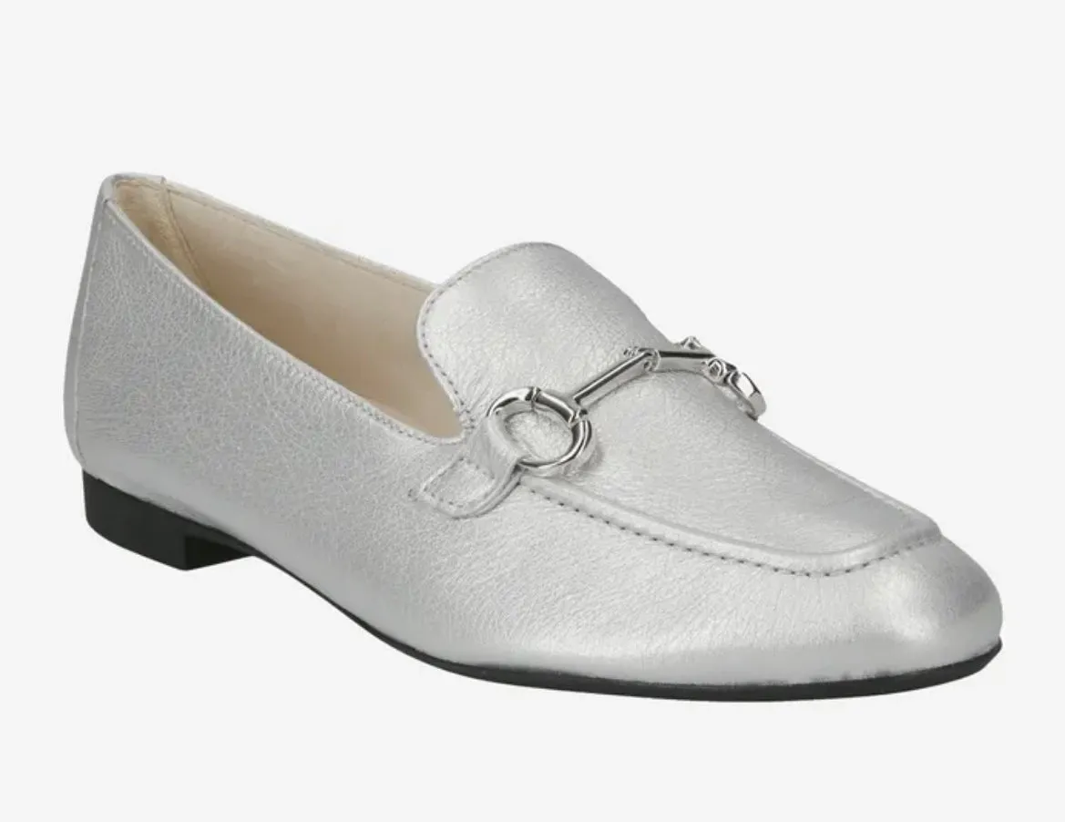 Paul Green silver loafers