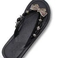 "LITTLE BLACK DRESS"  - INTERCHANGEABLE WOMEN'S SANDAL SNAP