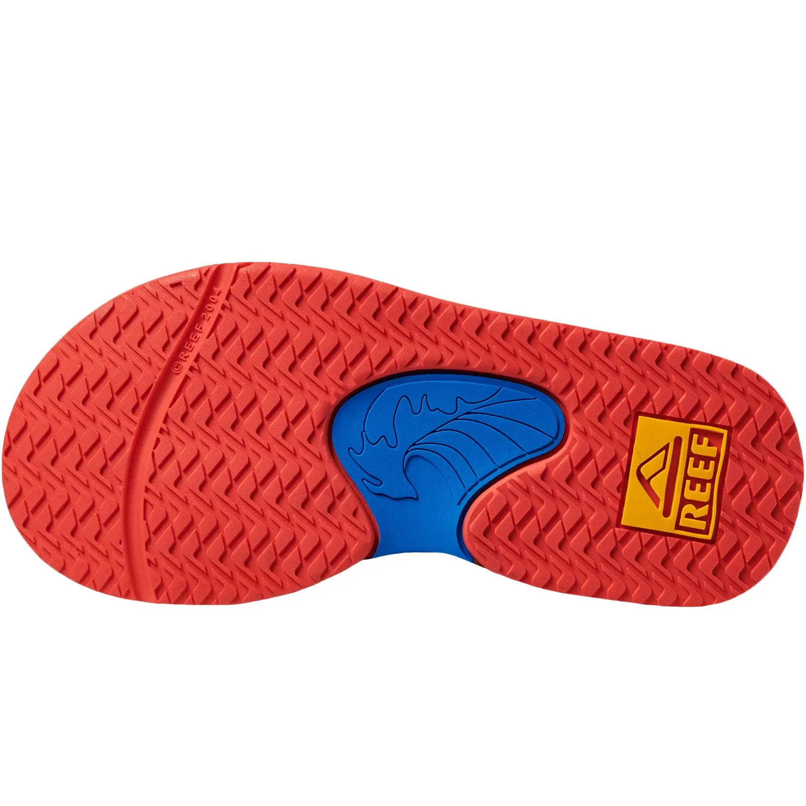 Reef Kids Infants Fanning Sandals - Grey