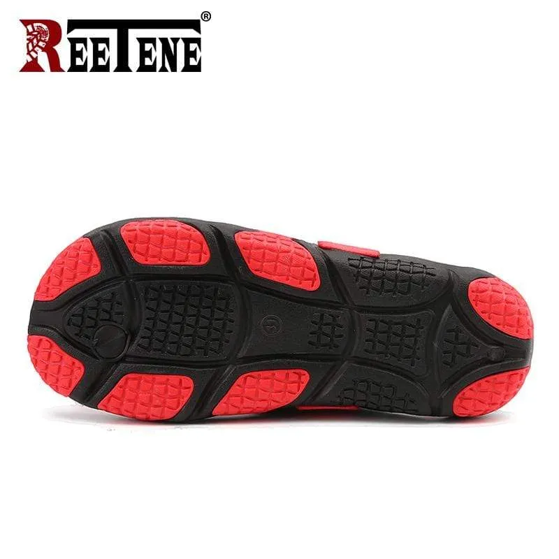 REETENE Red Flip Flops