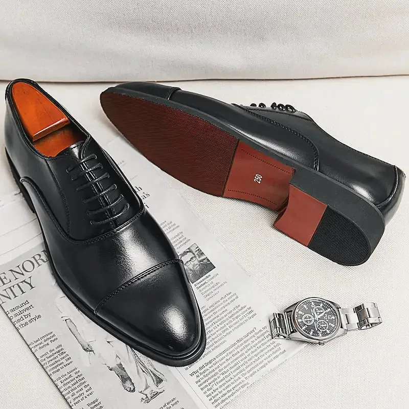 Rosso Il  Red Bottom Oxford Shoes - Elegance and Sophistication for the Modern Gentleman