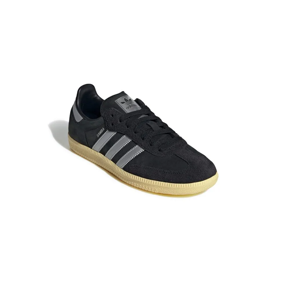 Samba OG Women (Black/Matte Silver/Almost Yellow)