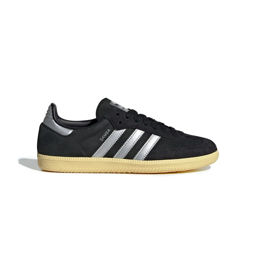 Samba OG Women (Black/Matte Silver/Almost Yellow)