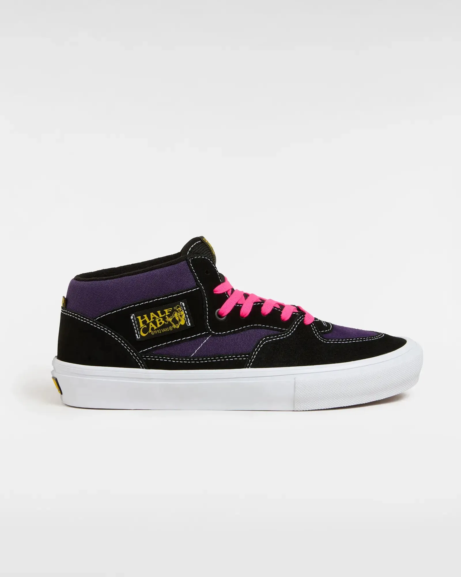 Skate Half Cab Shoes in Black & Purple