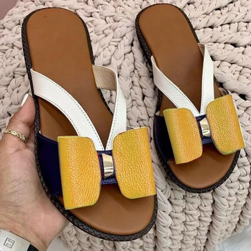 Summer Women Slippers Cute Butterfly-Knot Casual Sandals