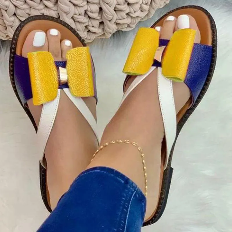 Summer Women Slippers Cute Butterfly-Knot Casual Sandals