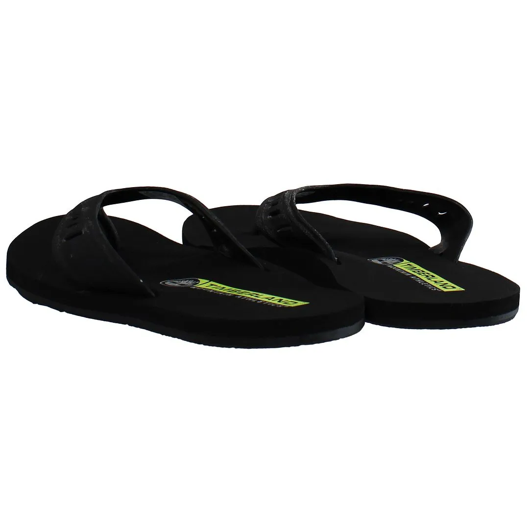 Timberland Mountain Anthletic Mens Black Flip-Flops