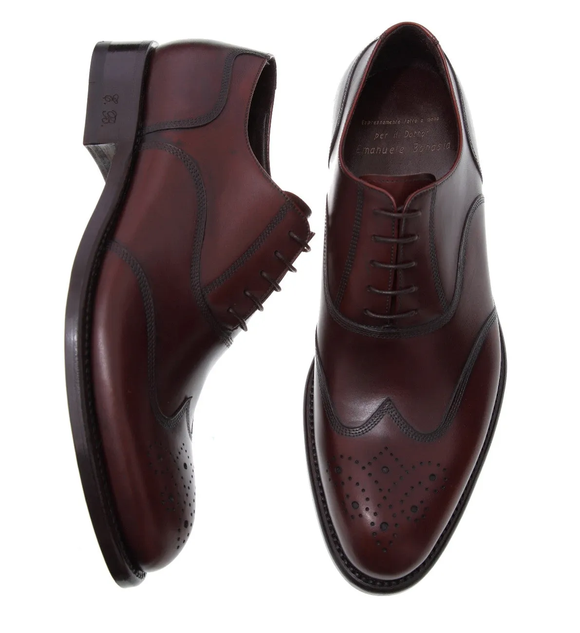Tirreno Calfskin Oxford Shoes