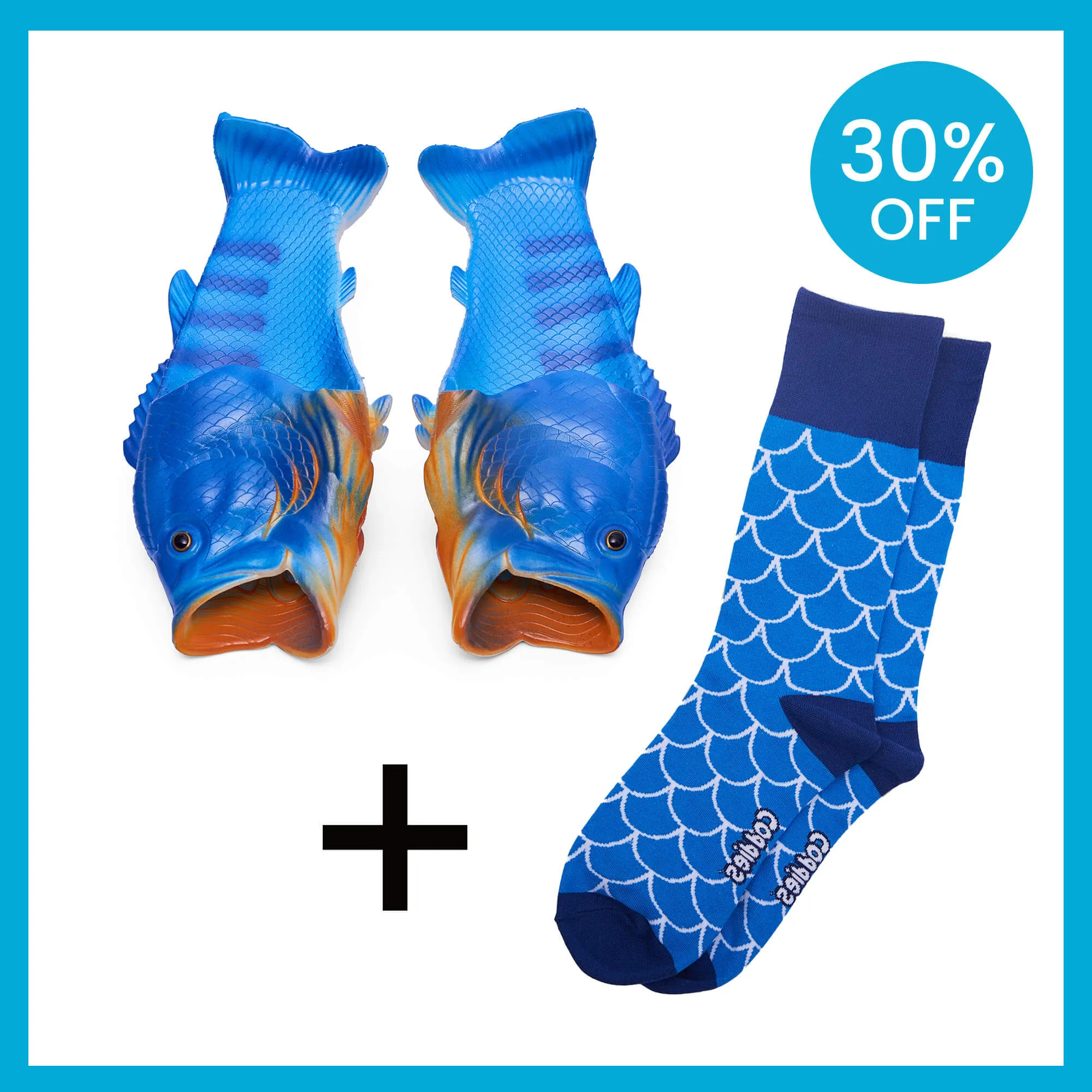 Tuna Socks & Sandals Bundle