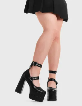 Two Timing Platform Heels