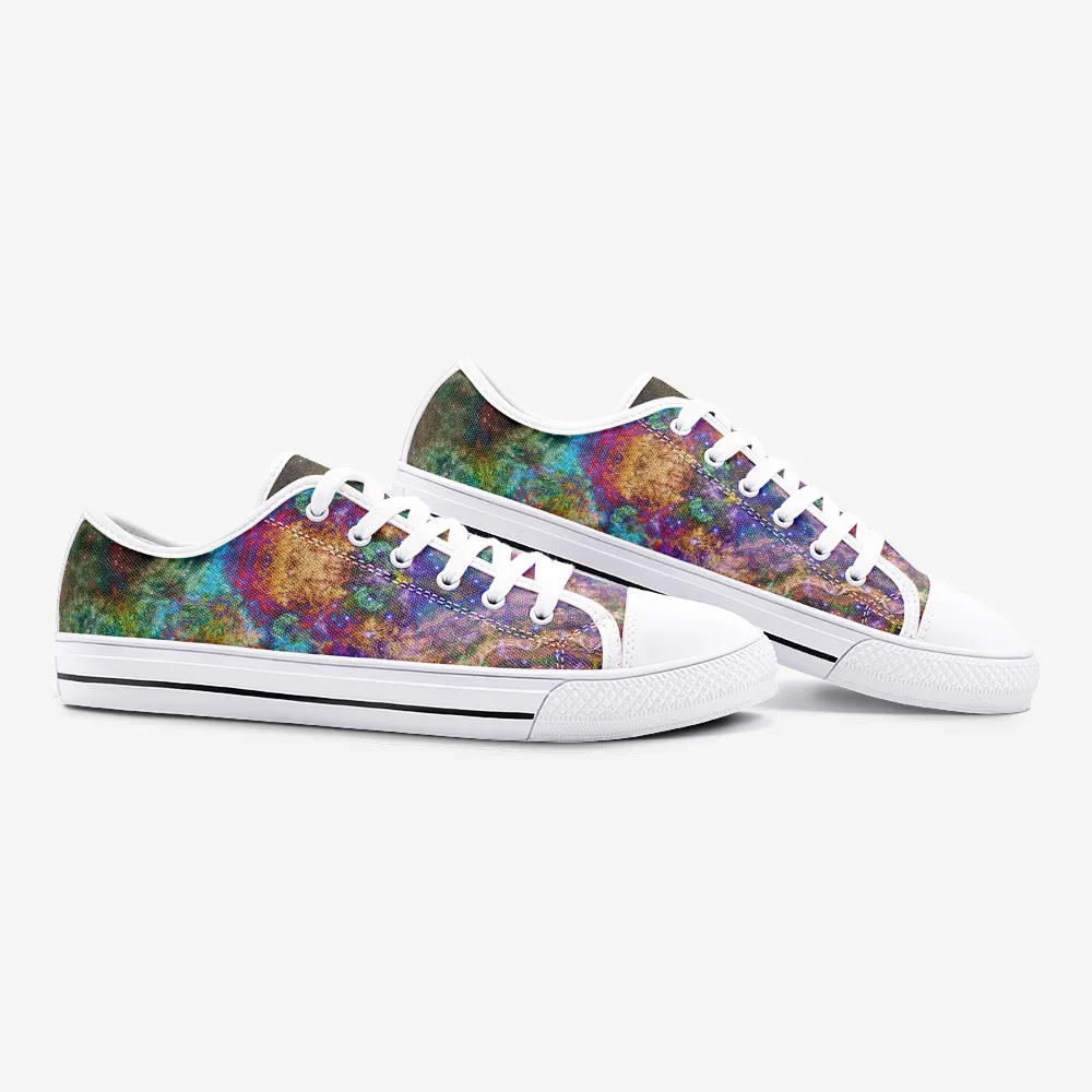 Unitas Psychedelic Canvas Low-Tops