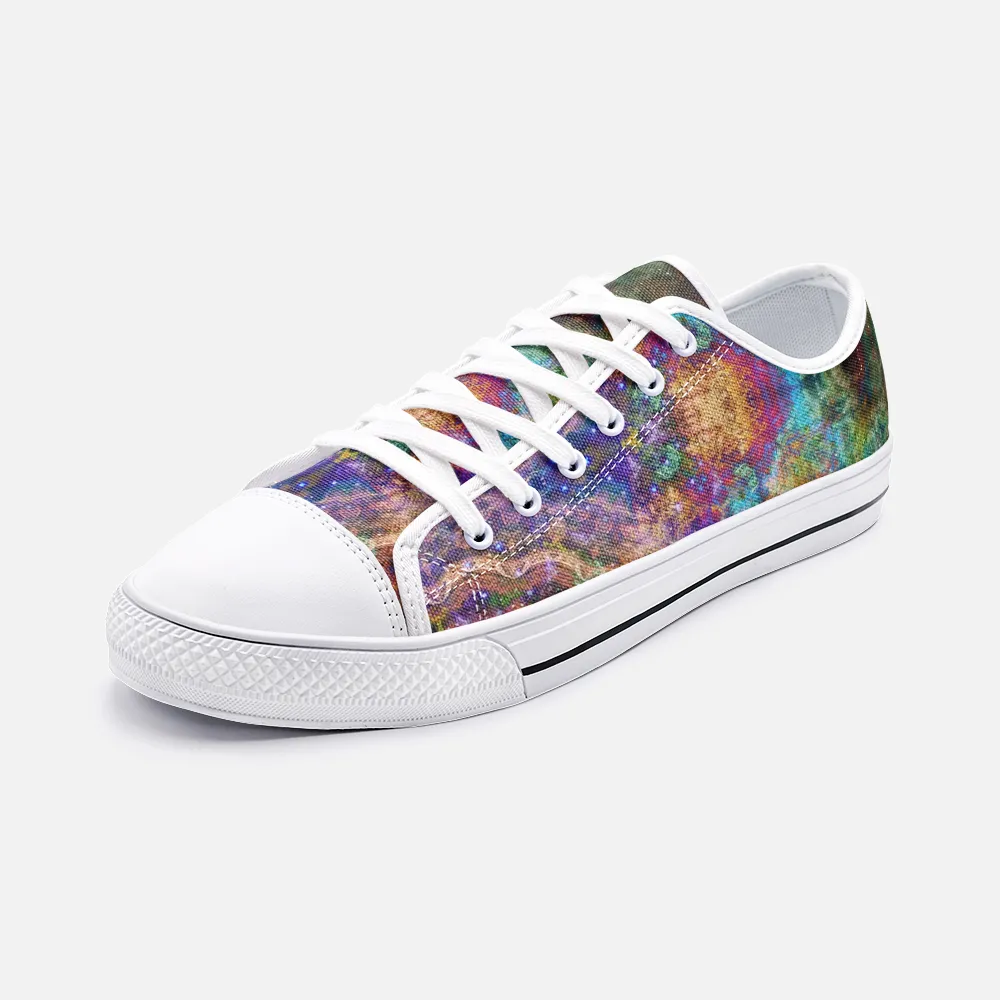 Unitas Psychedelic Canvas Low-Tops