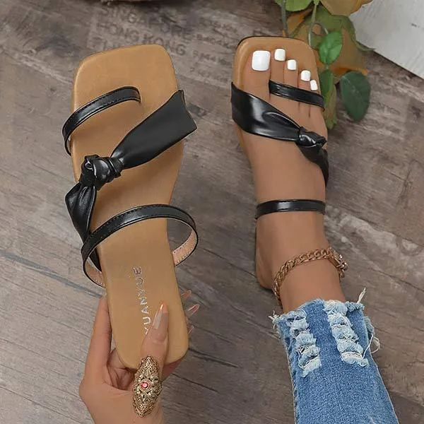 Women's Flat Toe Ring Slides 14339667C