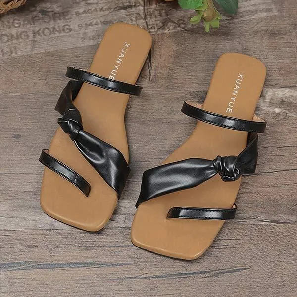 Women's Flat Toe Ring Slides 14339667C