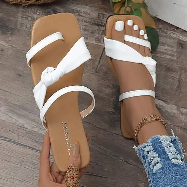 Women's Flat Toe Ring Slides 14339667C