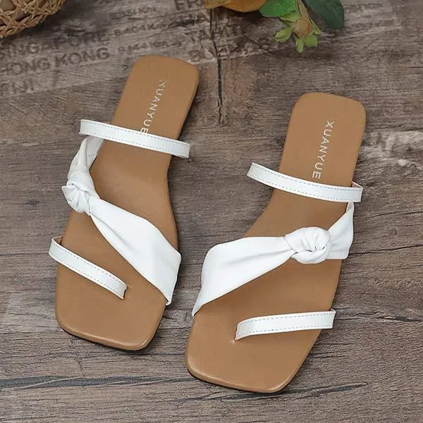 Women's Flat Toe Ring Slides 14339667C