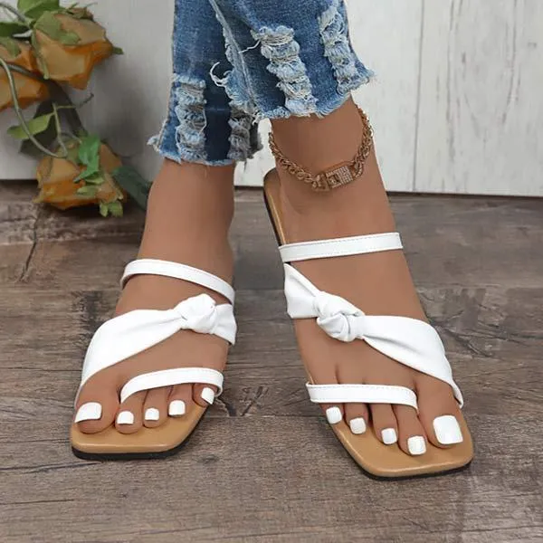 Women's Flat Toe Ring Slides 14339667C