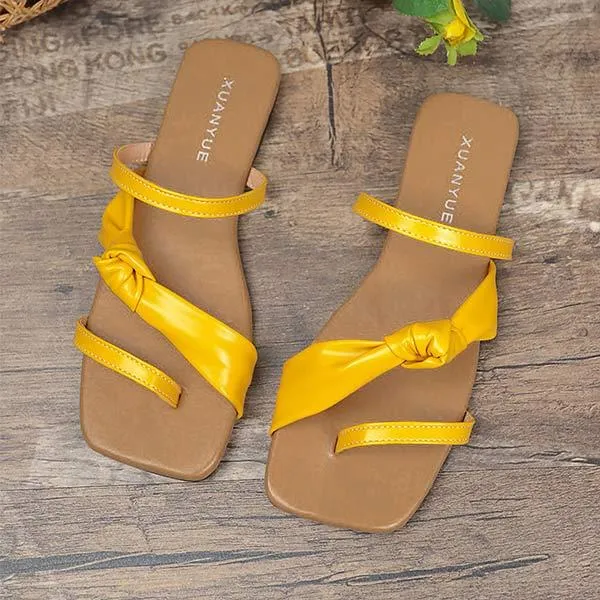 Women's Flat Toe Ring Slides 14339667C