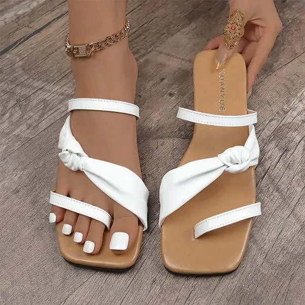 Women's Flat Toe Ring Slides 14339667C