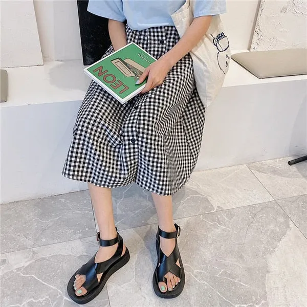 Women's Summer Buckle Sandals